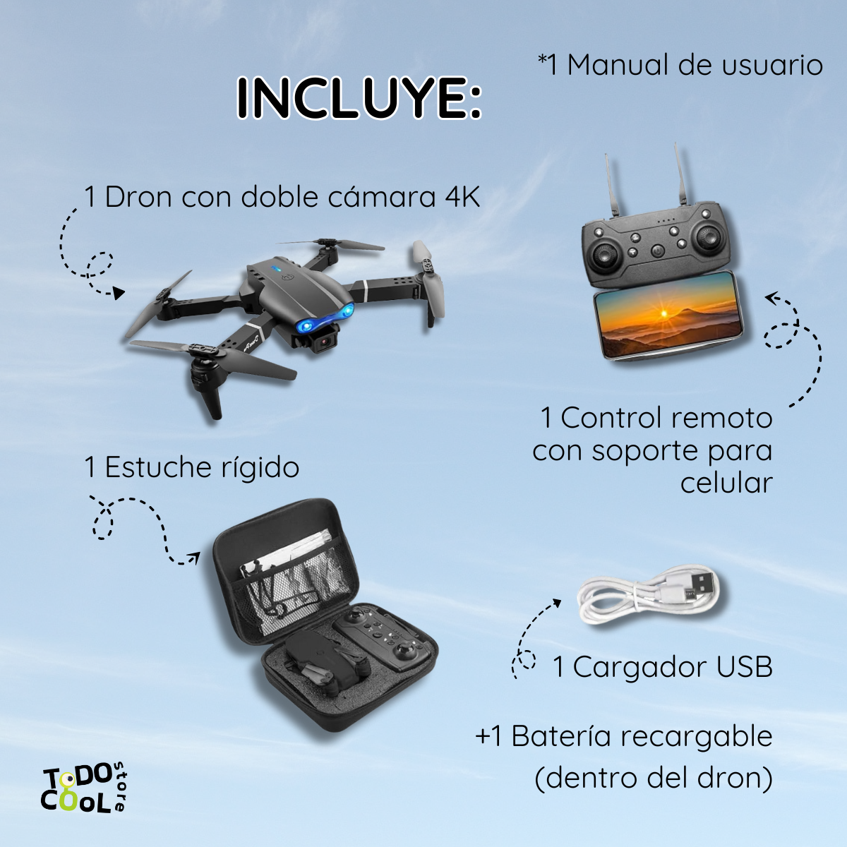 SkyVision 4K Drone