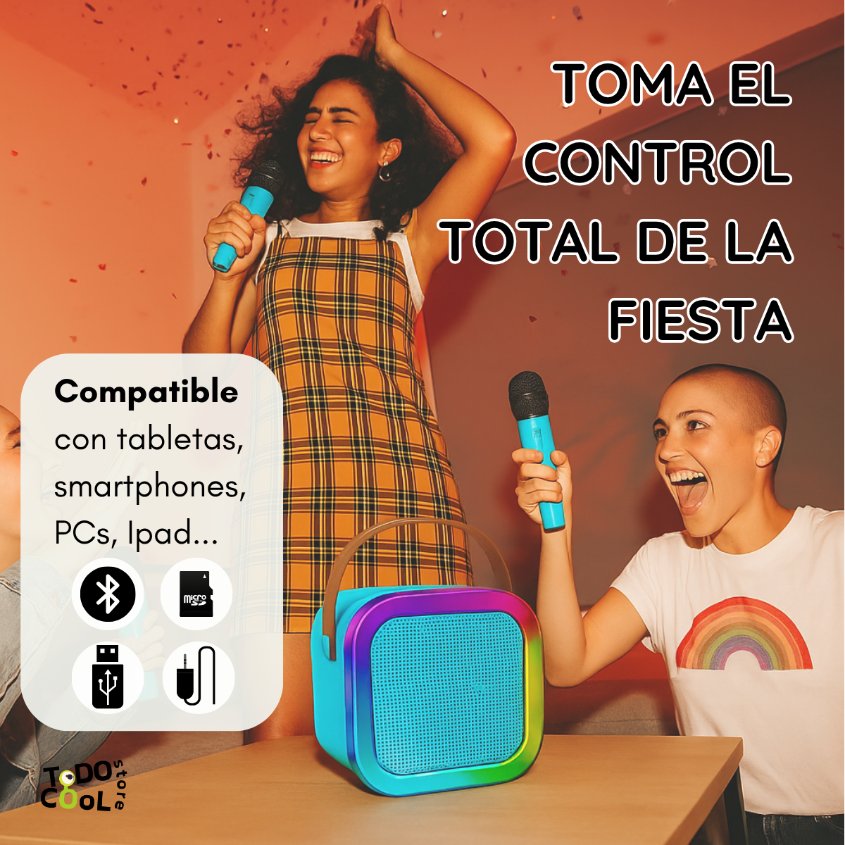 Kora: Bocina Karaoke portáitl