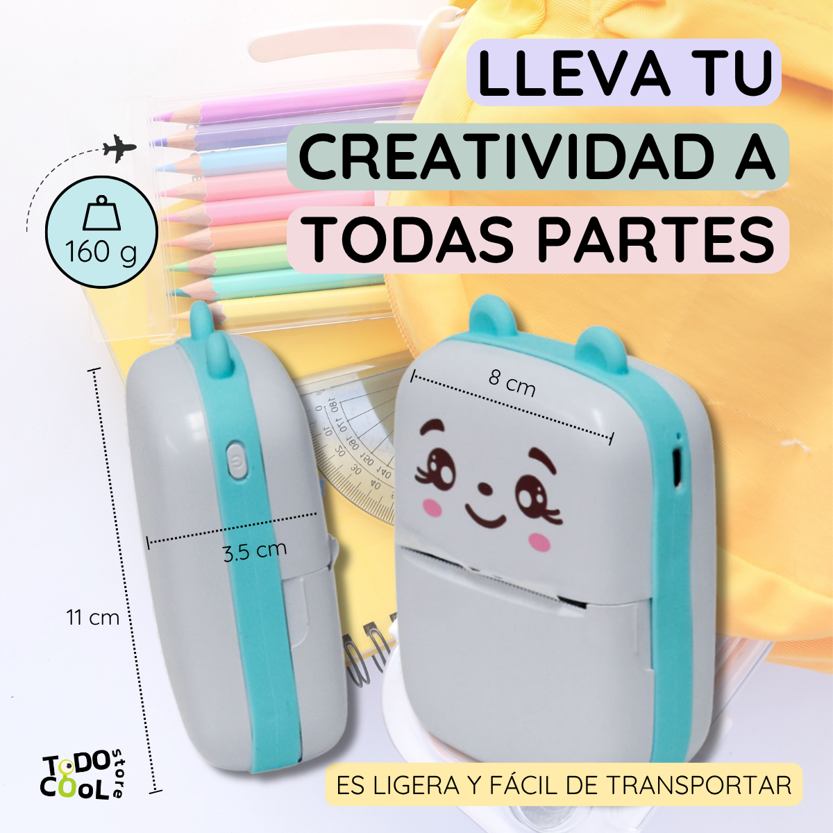 Printi: Mini Impresora Térmica Bluetooth