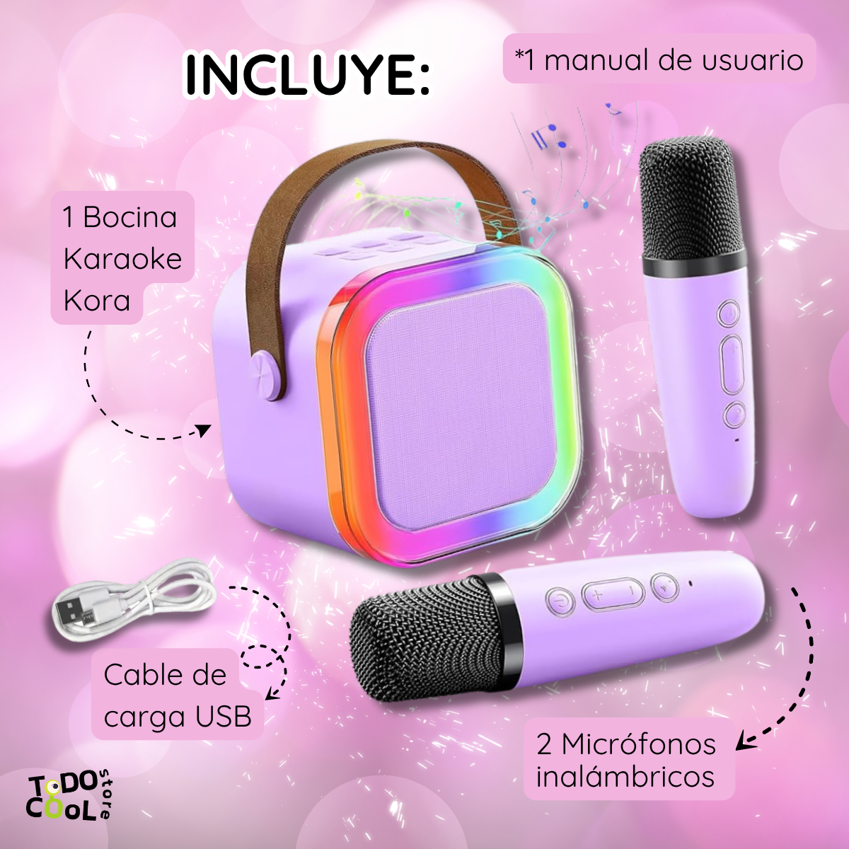 Kora: Bocina Karaoke portáitl